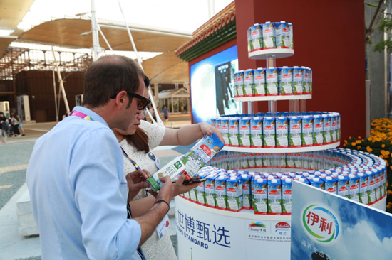 伊利乳業(yè)看中合肥依瑪系列噴碼機(jī)