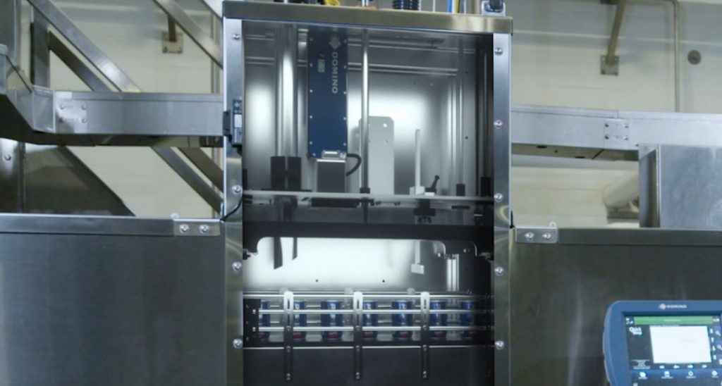 百事可樂噴碼機(jī)現(xiàn)場(chǎng)