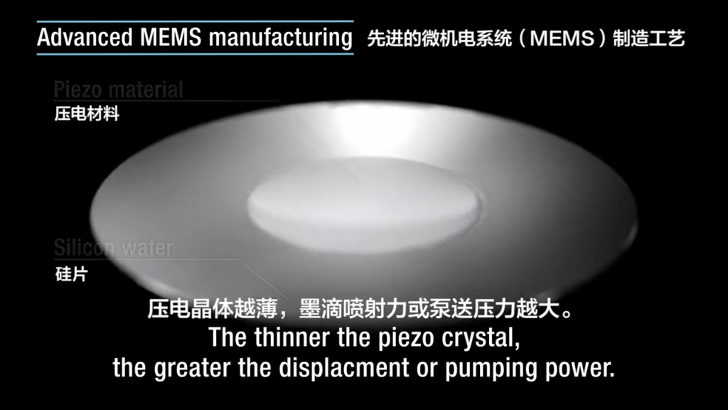 愛(ài)普生壓電打印頭