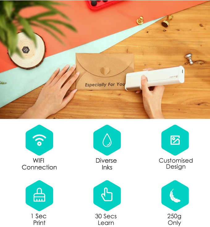 PrintPen筆式噴碼機！各類墨水輕松兼容，寫字涂鴉輕松一滑